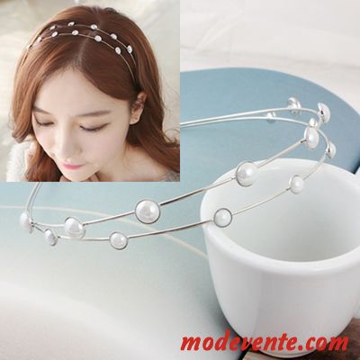 Épingle À Cheveux Femme Pierres De Strass Bandes Cheveux Perle Simple Bien Doux Violet