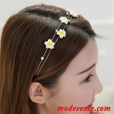 Épingle À Cheveux Femme Pierres De Strass Bandes Cheveux Perle Simple Bien Doux Violet