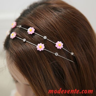 Épingle À Cheveux Femme Pierres De Strass Bandes Cheveux Perle Simple Bien Doux Violet