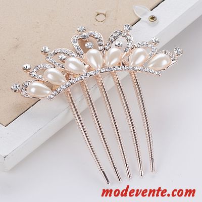 Épingle À Cheveux Femme Tempérament Couvre-chefs Élégant Peigne Distributeur De Plaques Ornements De Cheveux Argent