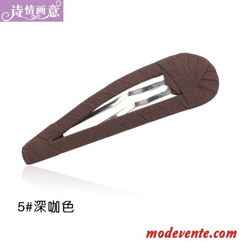 Épingle À Cheveux Femme Élégant Frange All-match Adulte Couvre-chefs Bleu