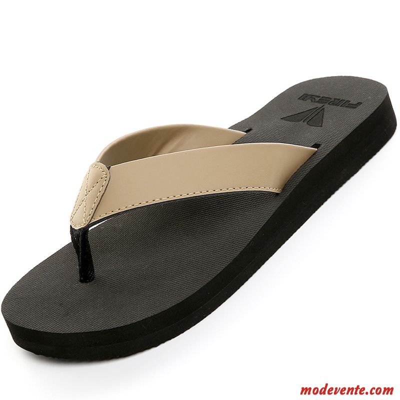 Étudiant Tongs Homme Tendance Mode Plage Sandales Pas Cher