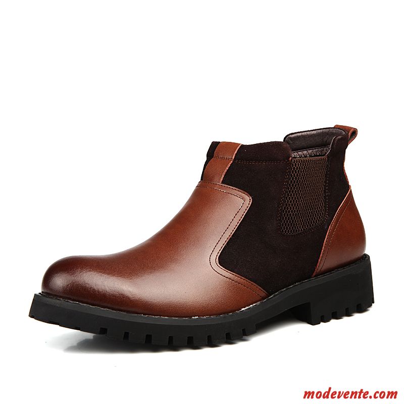 Acheter Bottes En Ligne Homme Marron Bleu Turquoise Mc22448