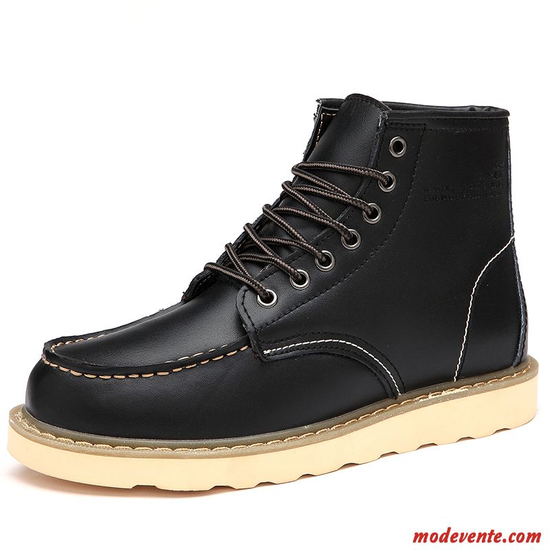 Acheter Des Bottes Homme Tout Noir Bleu Marin Mc22067