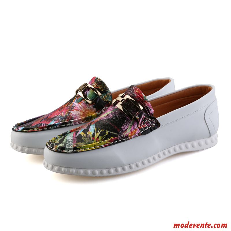 Acheter Mocassin Homme Pas Cher Marron Violet Mc23671