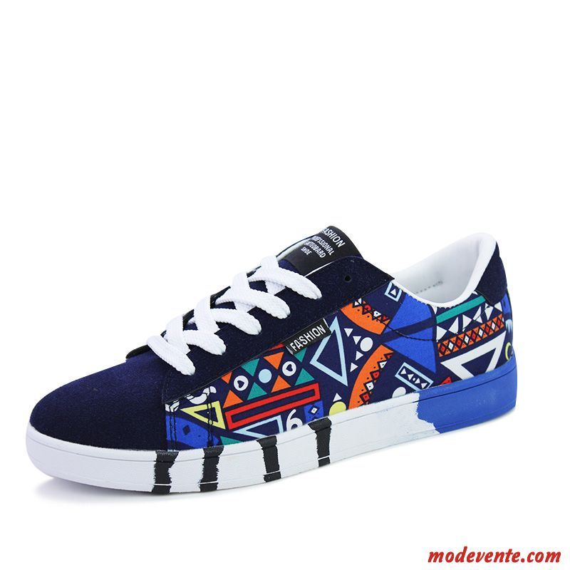 Basket Basse Cuir Homme Kaki Ambre Mc25075