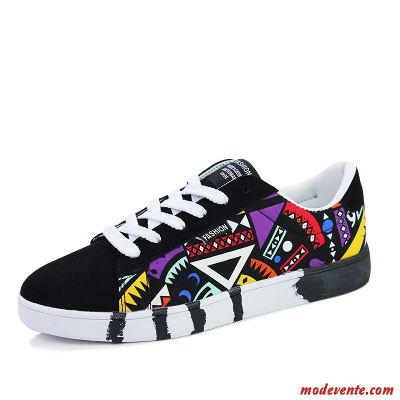 Basket Basse Cuir Homme Kaki Ambre Mc25075