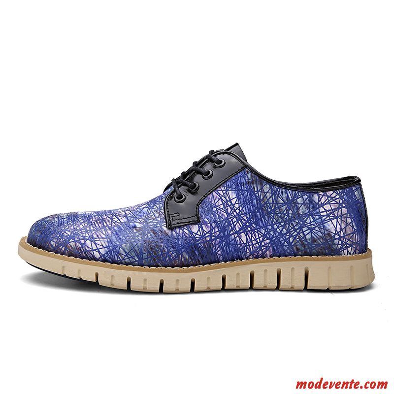 Basket Basse Toile Homme Bleu Ciel Ambre Mc21047