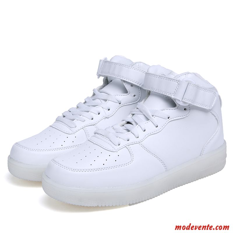 Basket De Montantes Homme Blanc Or Mc20284