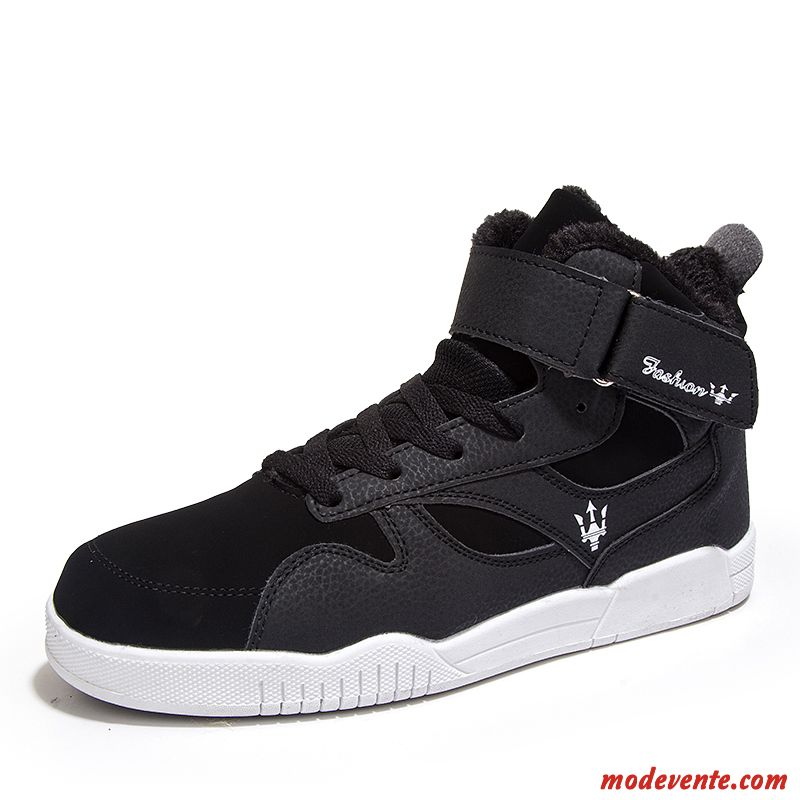 Basket Montant Homme Blanc Tomate Mc20430