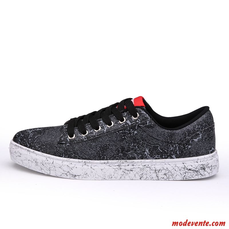 Basket Montante De Toile Solde Bleu Vin Rouge Mc21772