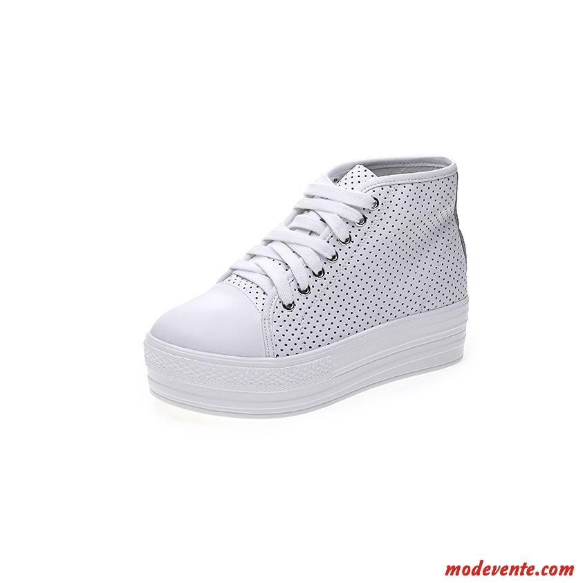 Basket Montante En Cuir Gris Ardoise Kaki Mc26365