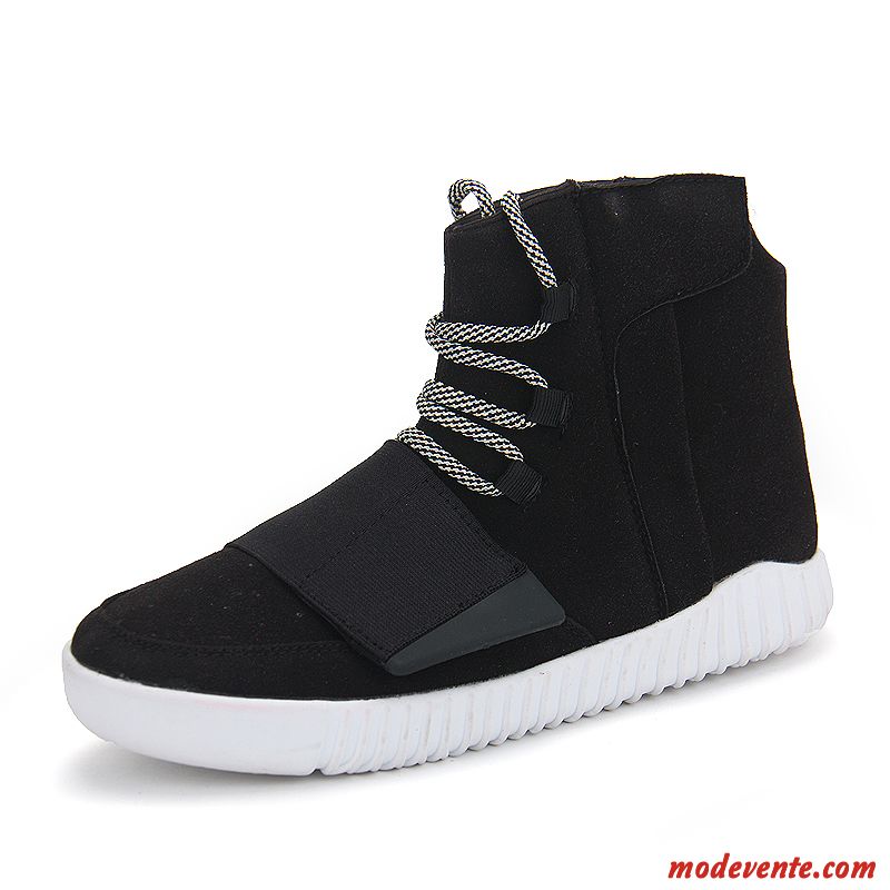 Basket Montantes Blanches Homme Seagreen Beige Sable Mc20429