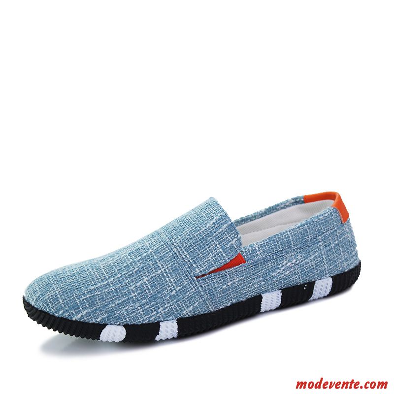 Basket Sport De Toile Homme Lavande Saphir Mc21760