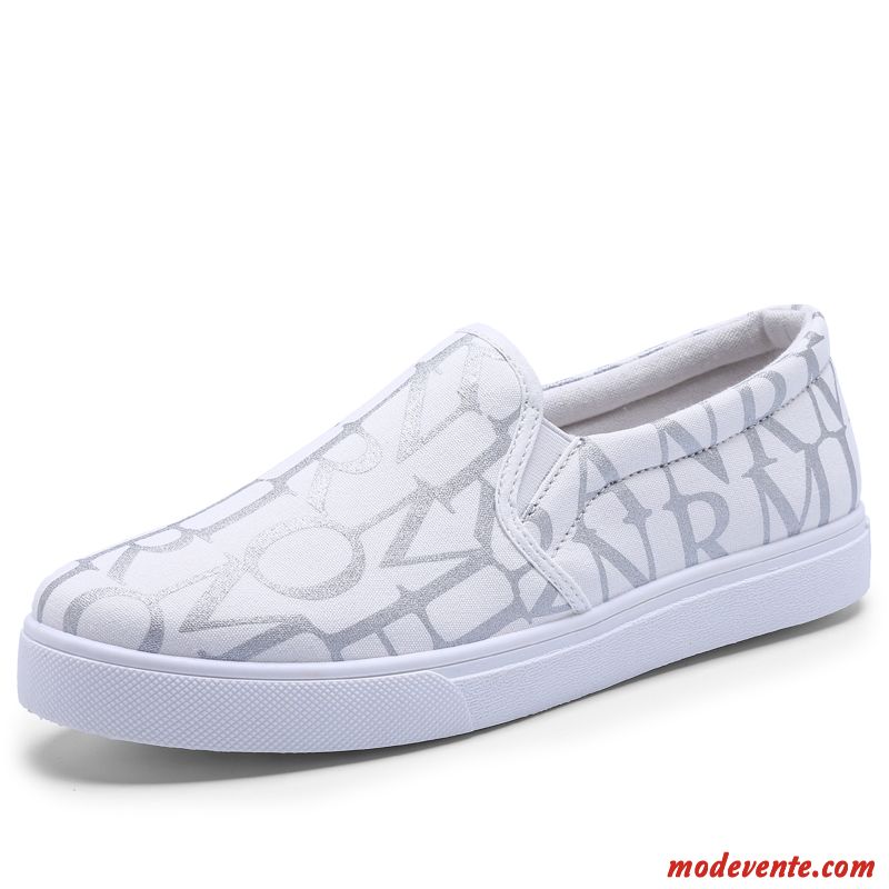 Basket Toile Homme Pas Cher Kaki Vert Pâle Mc21536