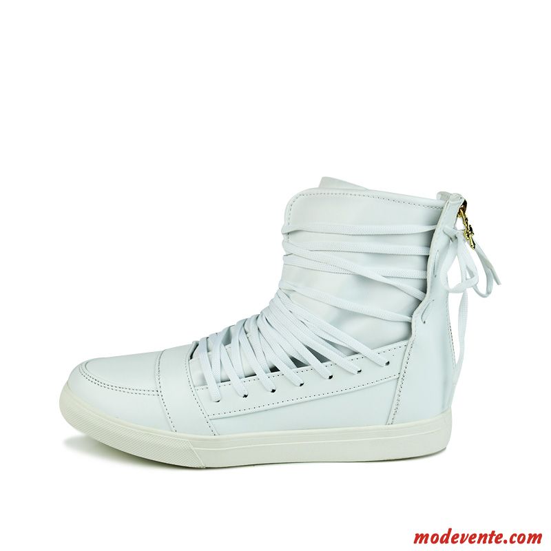 Baskets Montants Homme Vente Pensée Blanc Mc20516