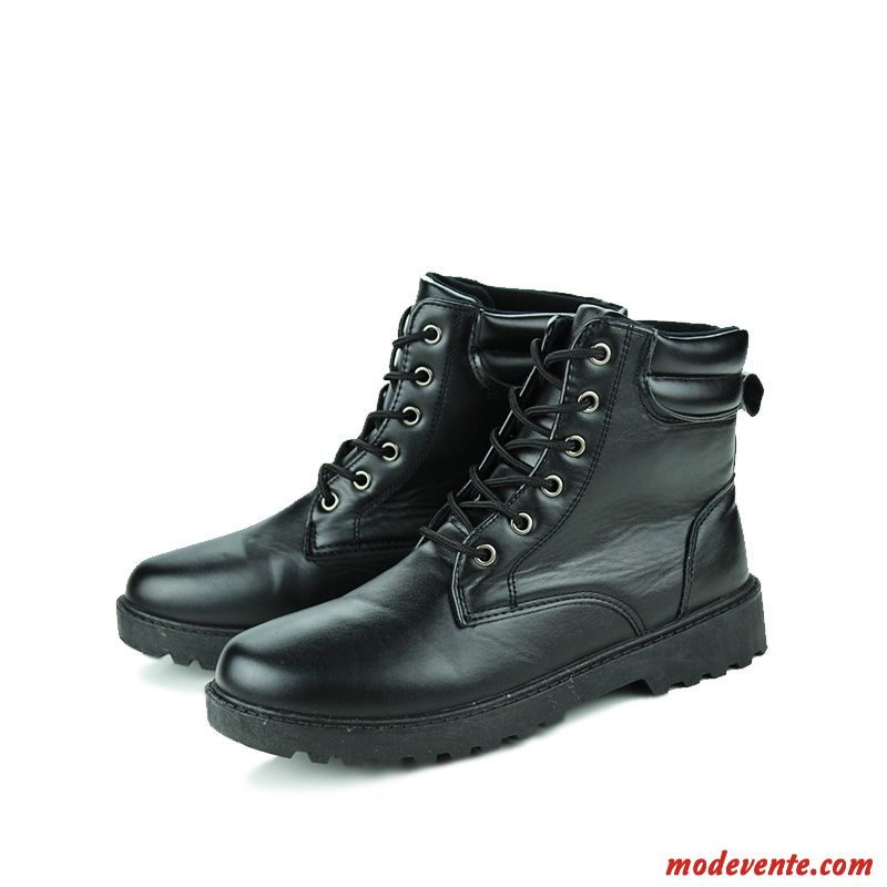 Boots Bottines Homme Pas Cher Noir Pérou Mc22344