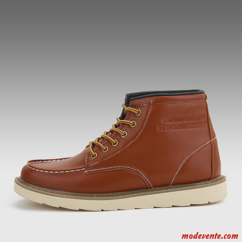 Botte Pour Homme Pas Cher Sandybrown Or Mc22330