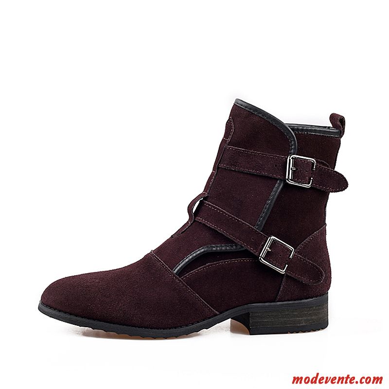 Bottes D Hiver Homme Seagreen Rose Saumon Mc22247