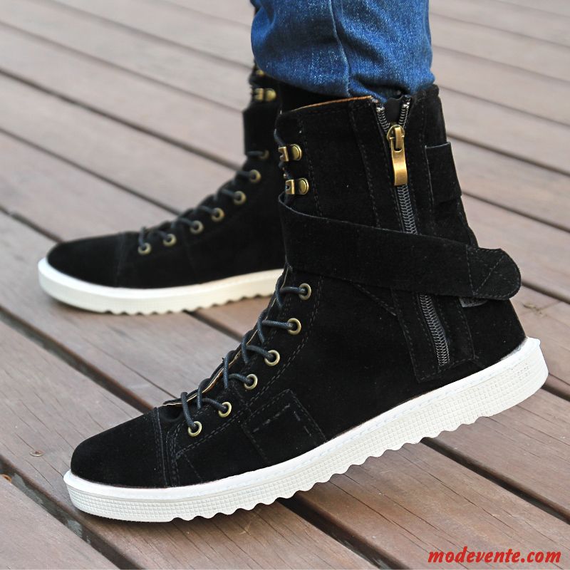 Bottes De Hommes Vente Écarlate Ivoire Mc22455