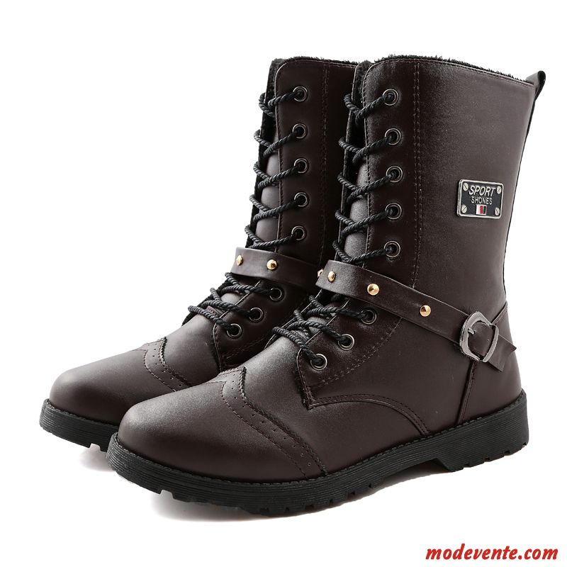 Bottes Homme En Cuir Blé Bébé Rose Mc22379