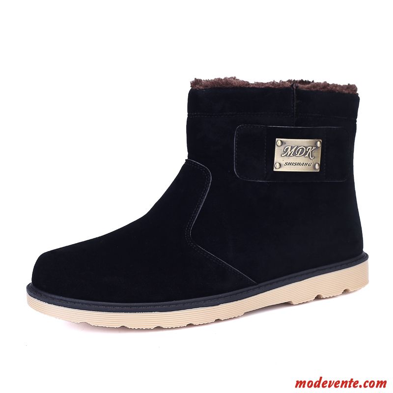 Bottines Bottes Homme Tomate Noir Mc22257