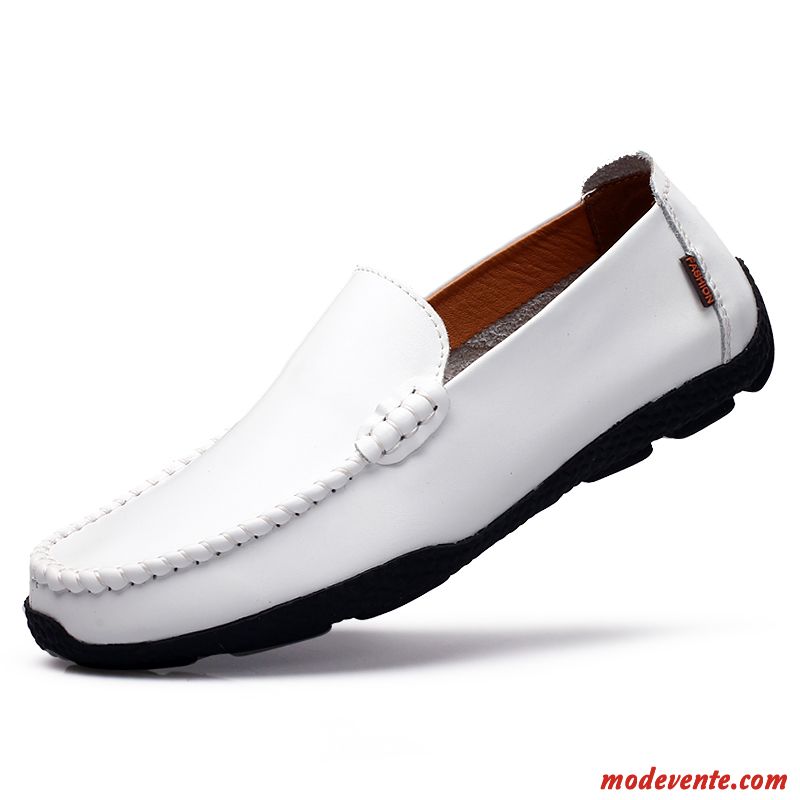 Bottines De Ville Homme Pas Cher Peachpuff Blanc Mc24287