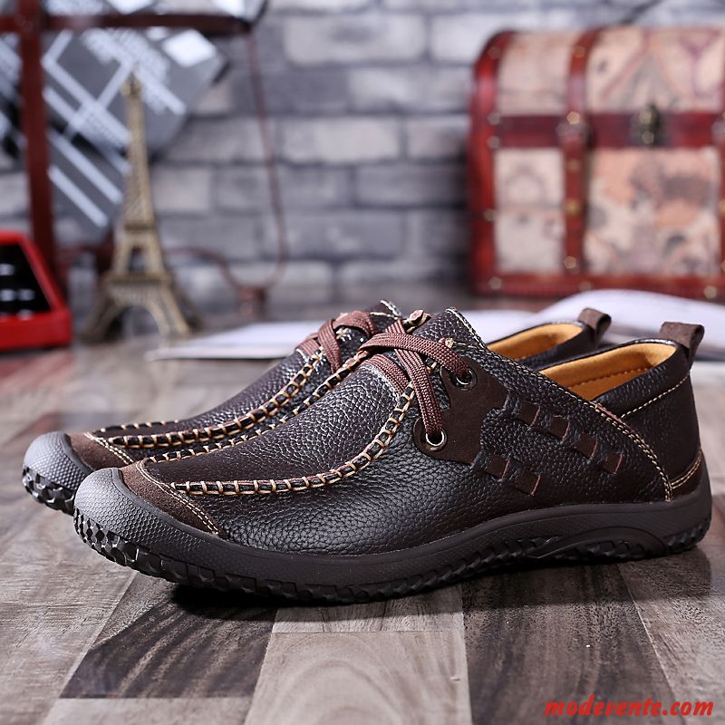 Boutique Chaussure De Ville En Ligne Violet Kaki Mc24378