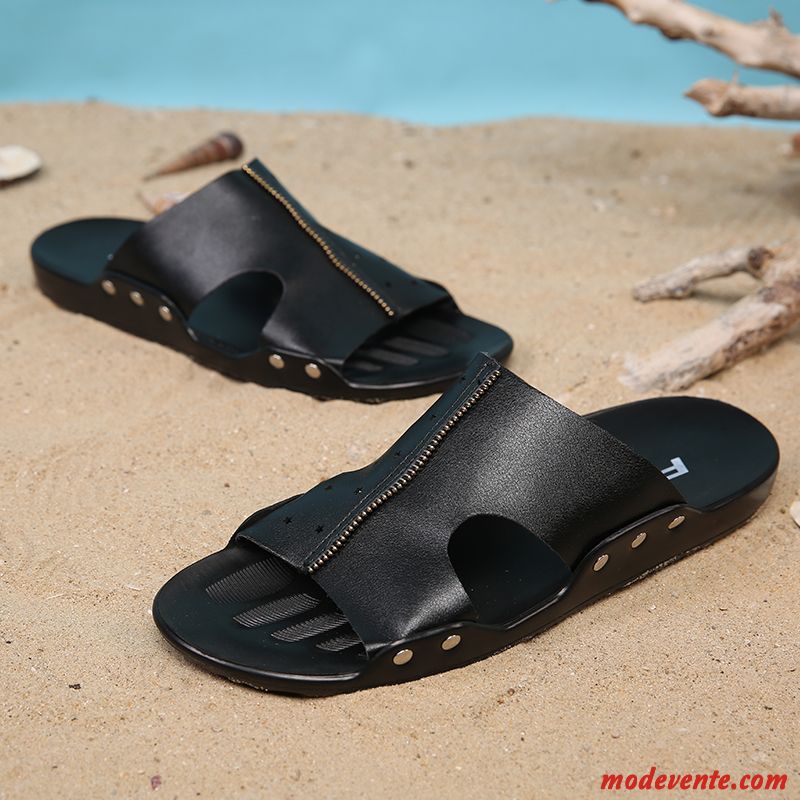 Chausson Chaud Pour Homme Marine Bleu Cobalt Mc25484