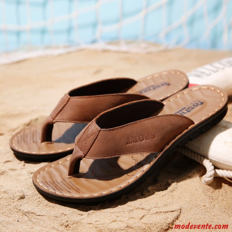 Chausson Cuir Souple Pas Cher Gris Brumeux Saumon Mc25899