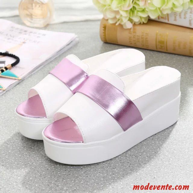 Chausson En Cuir Souple Bébé Pas Cher Violet Rubine Mc27244