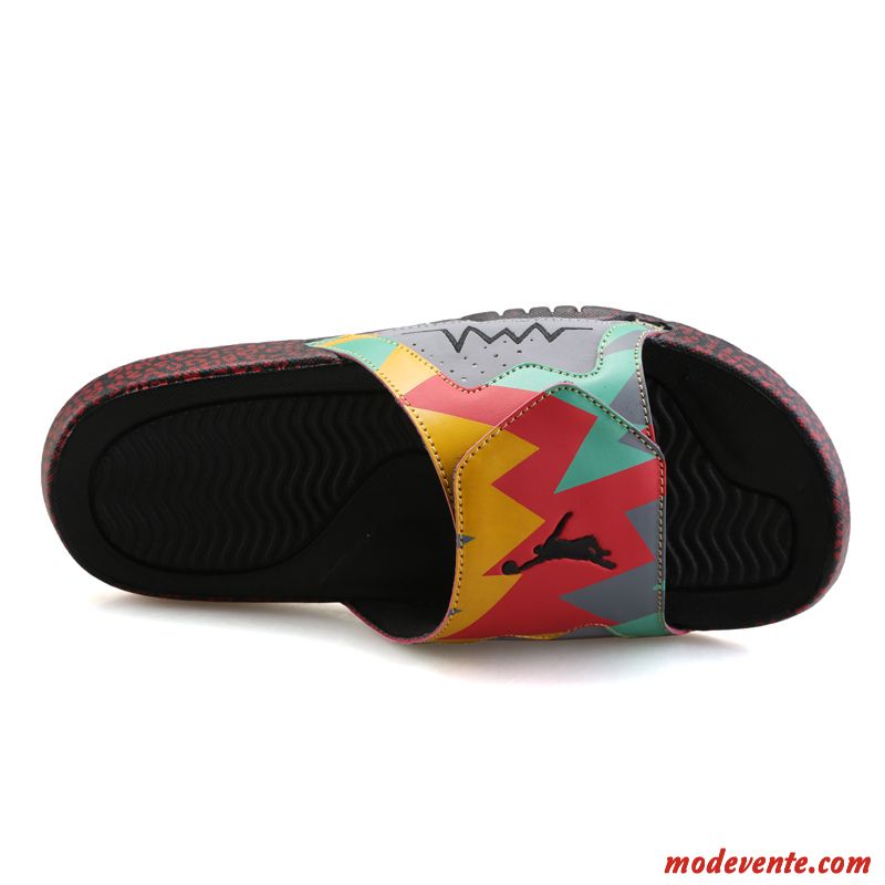 Chausson Original Pour Homme Rouge Paleturquoise Mc25908
