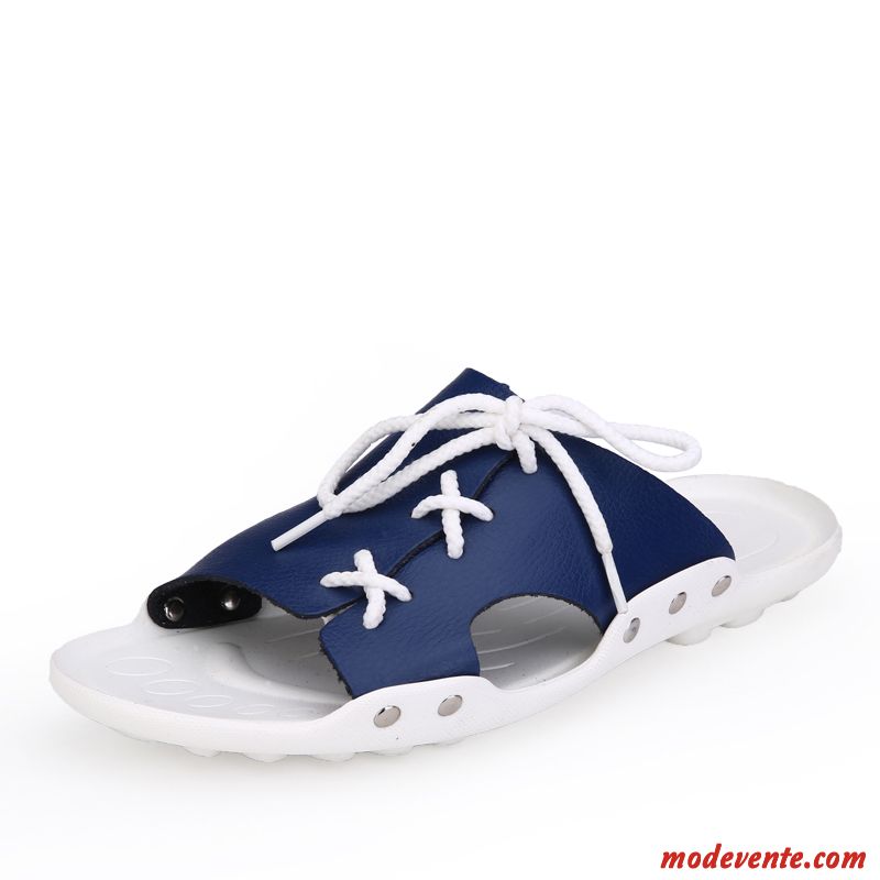 Chausson Pour Homme Vente Poudre Bleue Gris Brumeux Mc25870