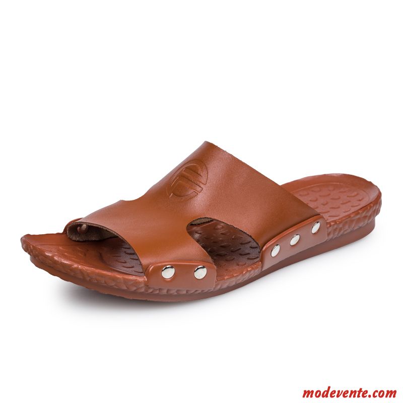 Chaussons De Chaussure Pas Cher De Marque Sandybrown Blanc Mc25616