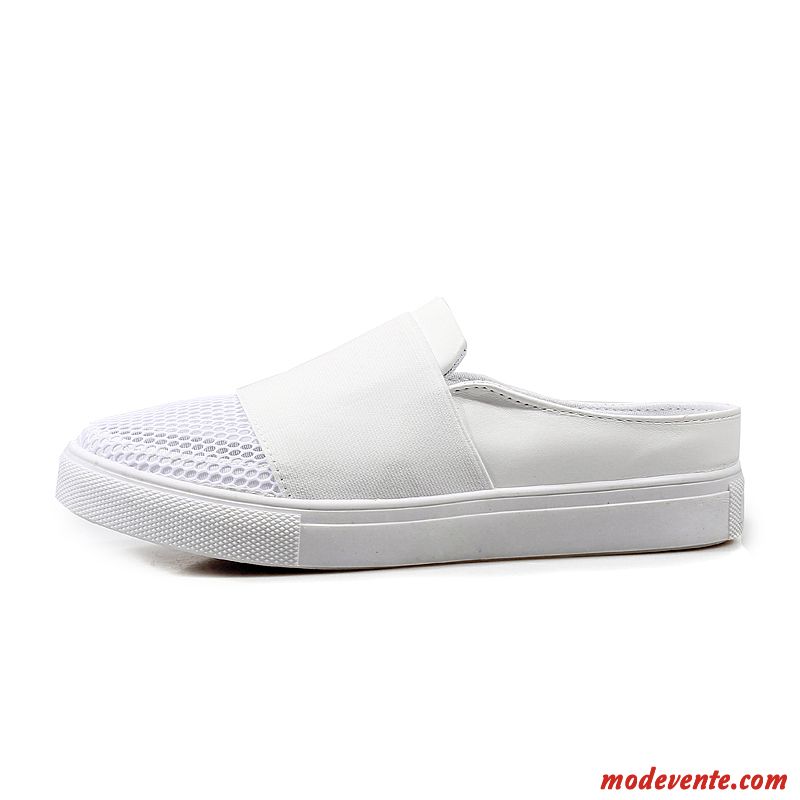 Chaussons En Toile Pas Cher Rouge Rosybrown Mc25800