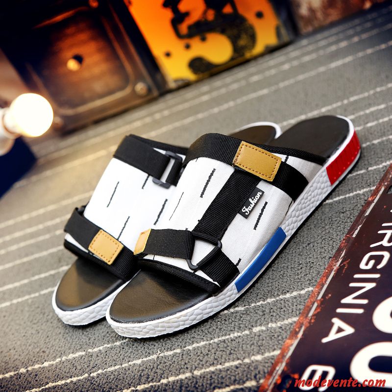 Chaussons Mode Homme Pas Cher Argent Saumon Mc25901