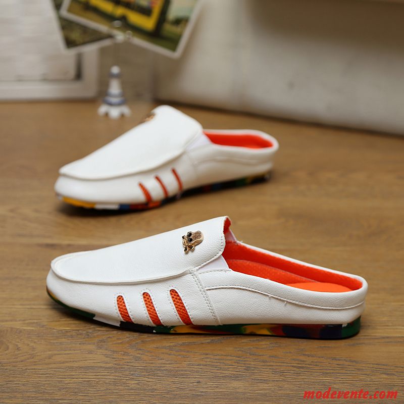 Chaussons Pas Cher Homme En Ligne Vert Pâle Vert Mousse Mc25856