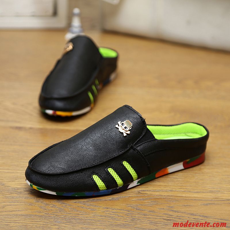 Chaussons Pas Cher Homme En Ligne Vert Pâle Vert Mousse Mc25856