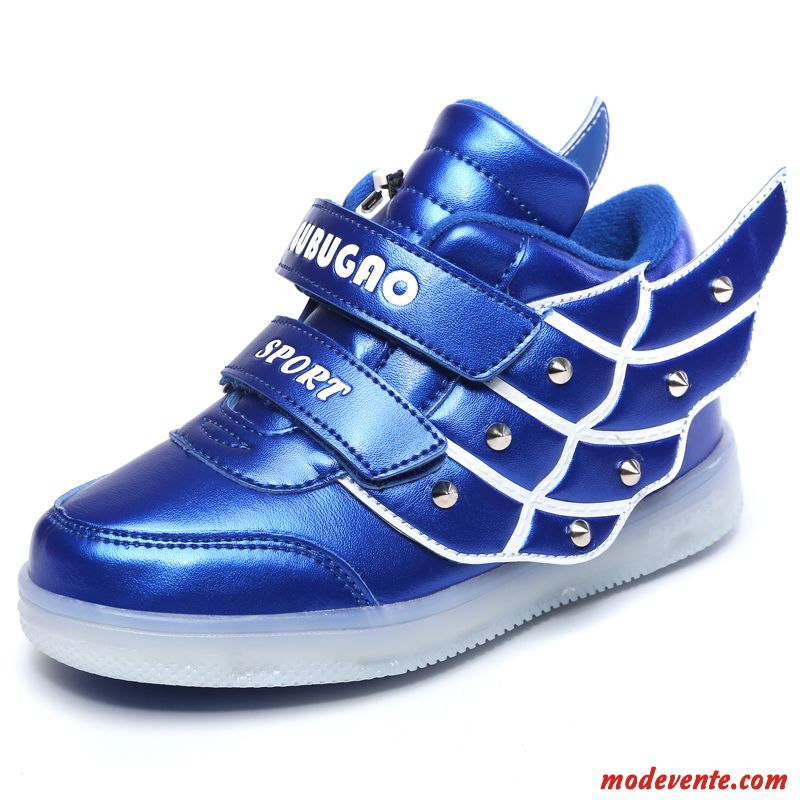 Chaussure Basket Montante Femme Bleu Aigue-marine Bleu Ciel Mc26364