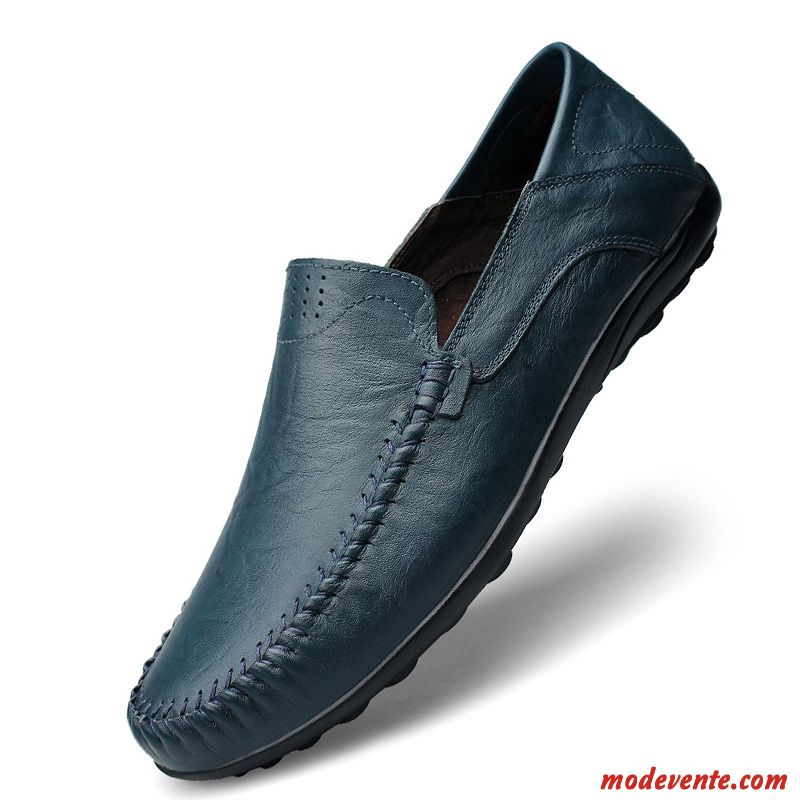 Chaussure Basse Cuir Homme Saumon Ivoire Mc21032