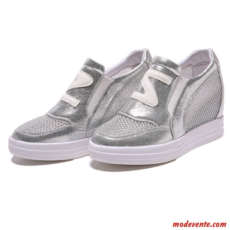 Chaussure Basse Femme Gris Fumé Gris Brumeux Mc26523