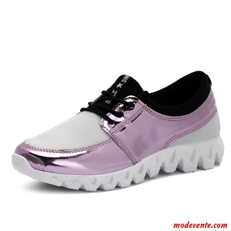 Chaussure Basse Pas Cher Bébé Rose Mauve Mc27135