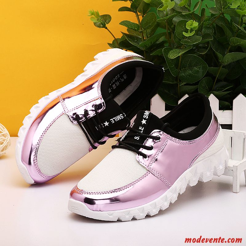 Chaussure Basse Pas Cher Bébé Rose Mauve Mc27135