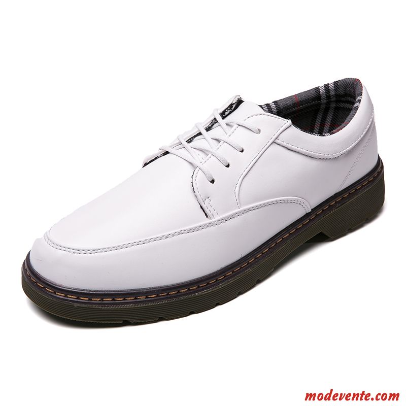 Chaussure De Ville Blanche Homme Marron Pierre Mc24605