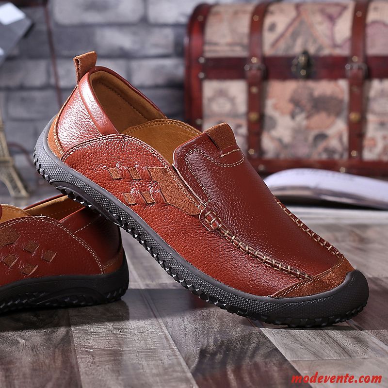 Chaussure De Ville Casual Homme Pierre Lilas Mc24379