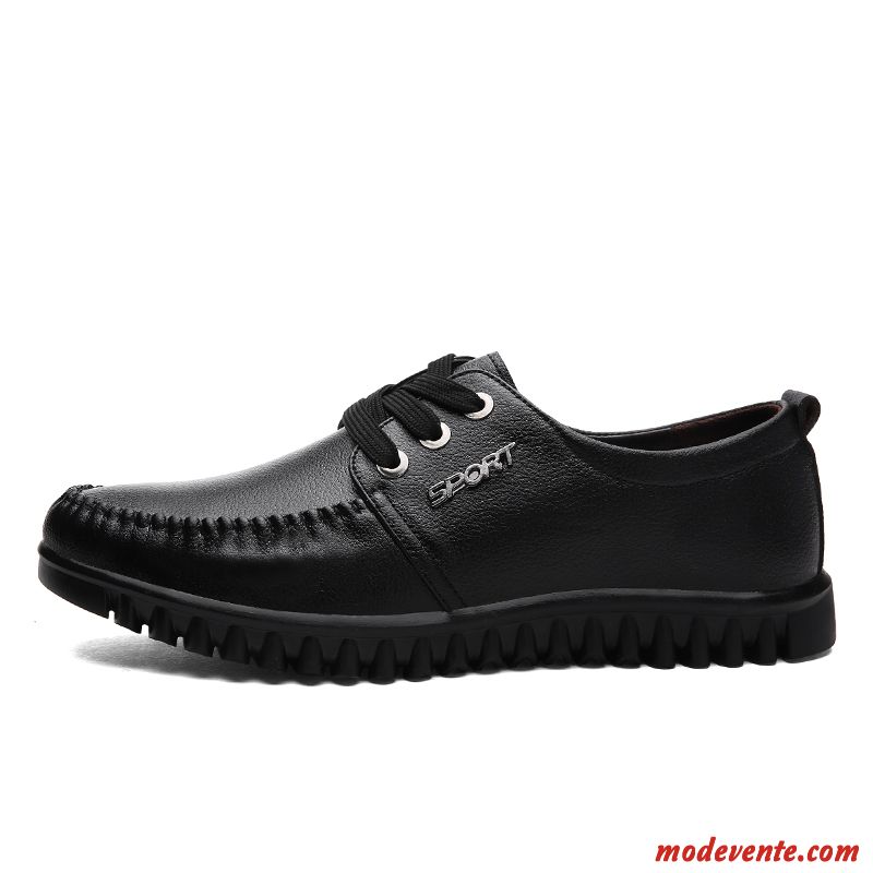 Chaussure De Ville Fourrée Homme Bleu Royal Bronzer Mc24381