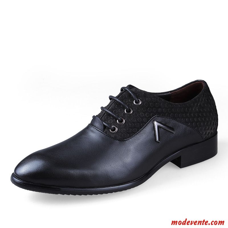 Chaussure De Ville Homme Cuir Gris Fumé Écarlate Mc23870