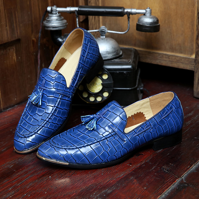 Chaussure De Ville Homme Grise Bébé Rose Violet Mc24298
