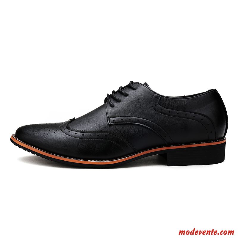 Chaussure De Ville Homme Mocassin Tout Noir Pérou Mc23903