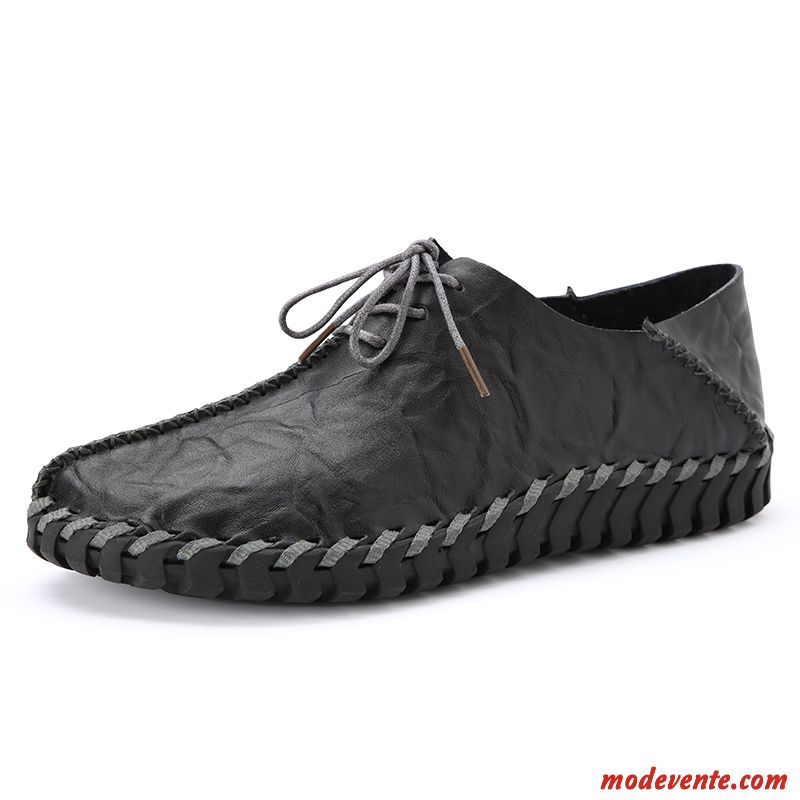 Chaussure De Ville Homme Mode Gris Brumeux Noir Mc24186